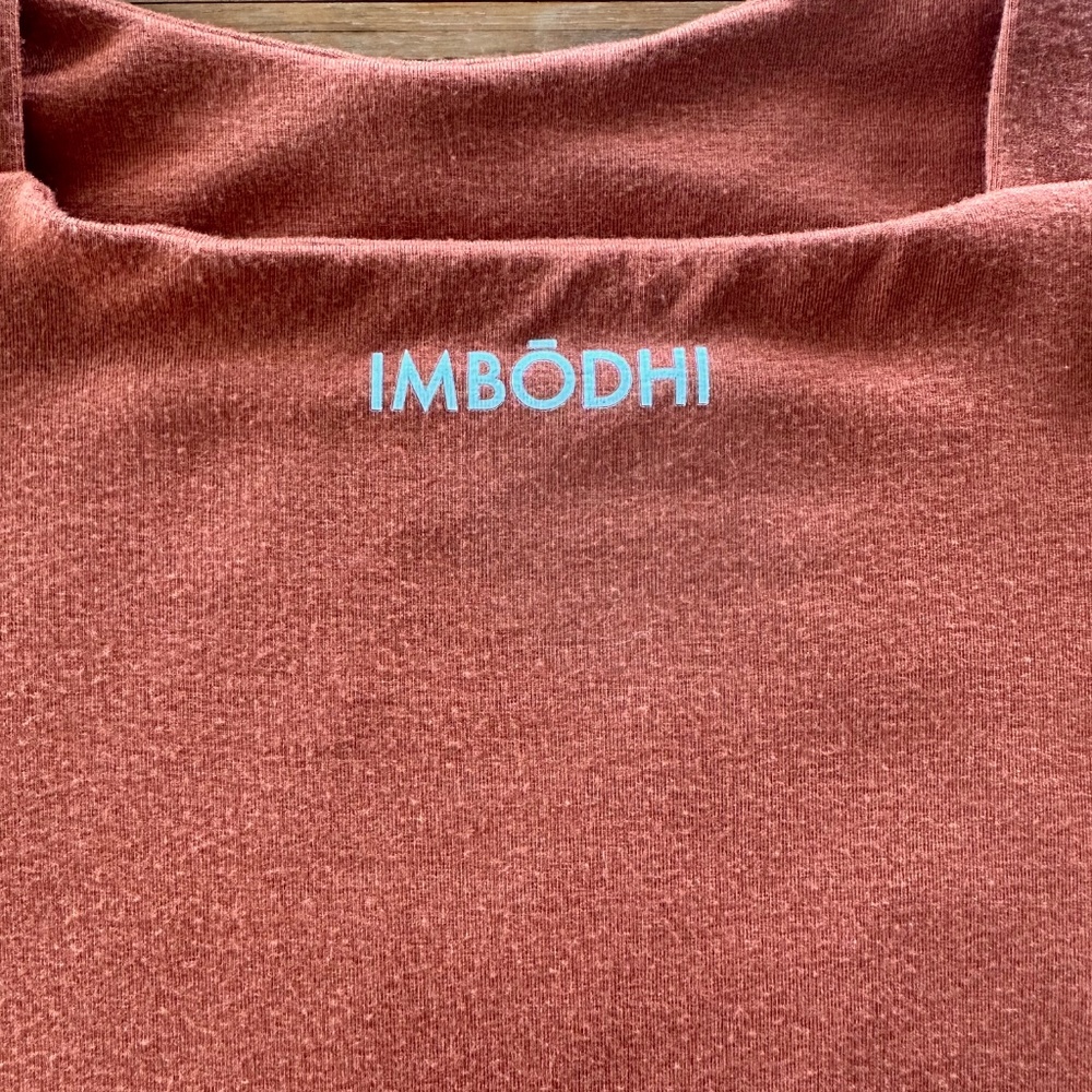 Imbodhi Lila Shorts Yoga Activewear Romper - Clay (rust) XS - Picture 10 of 10